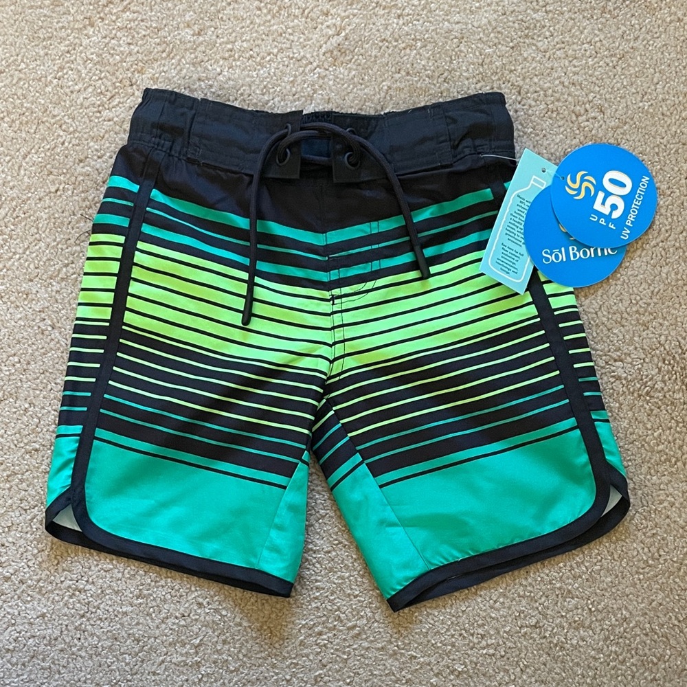 Sol Borne Swim Board Shorts - Size XS (5)